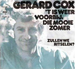 gerard cox voorbij zomer single hoes 1973