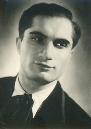 joseph schmidt portret zwart wit foto