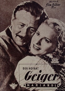 mariandl film poster hofrat geiger mariandel