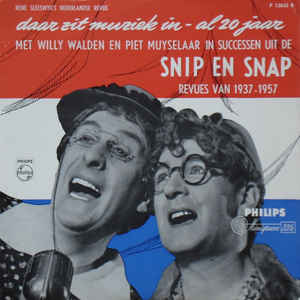 snip en snap daar zit muziek in 20 jaar album hoes willy walden en piet muijselaar